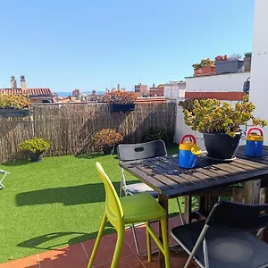Precioso Duplex Con Terraza A 5 Minutos Playa Y 20 Minutos De Barcelona Apartamento Premiá de Mar